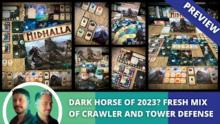 Midhalla: Preview. Dark Horse of 2023? Fresh mix of dungeon crawler and tower defense.