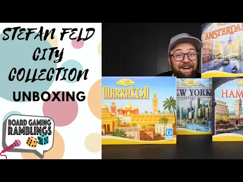 Stefan Feld City Collection: All in Unboxing