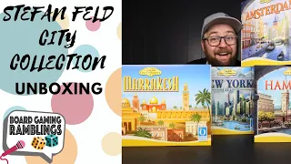 Stefan Feld City Collection: All in Unboxing