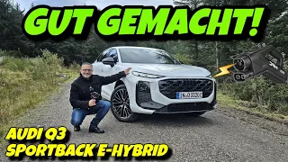 Verbrauch + Ladezeit + Software! Audi Q3 Sportback e-Hybrid im Test. #audi