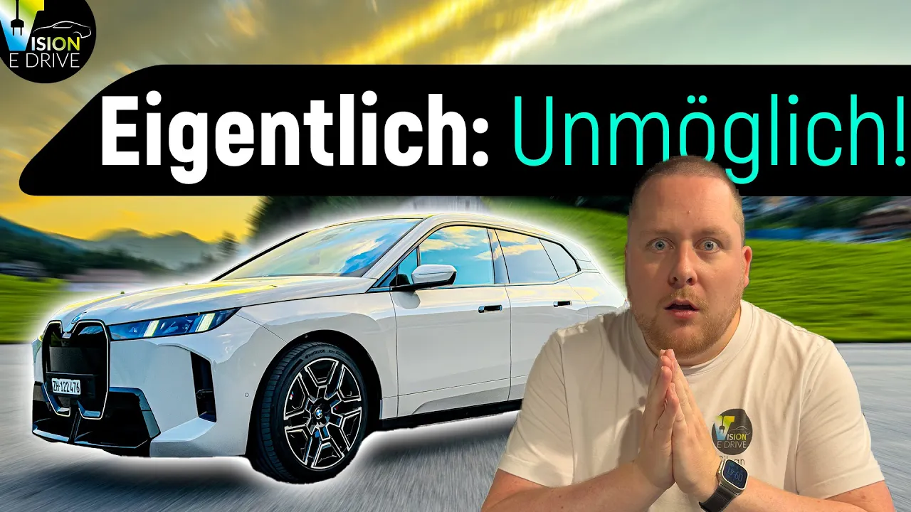 Verbrauch wie ein KLEINWAGEN? Neuer BMW iX xDrive 60 als Vorgeschmack zur NEUEN KLASSE!