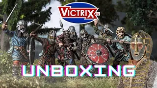 Early Saxon Unarmoured Warriors from Victrix Limited (Unboxing)