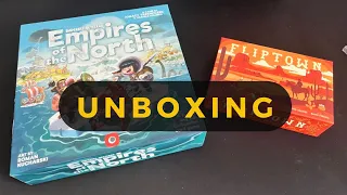 Fliptown and Imperial Settlers Empires of the North Board Game Unboxings | DaniCha