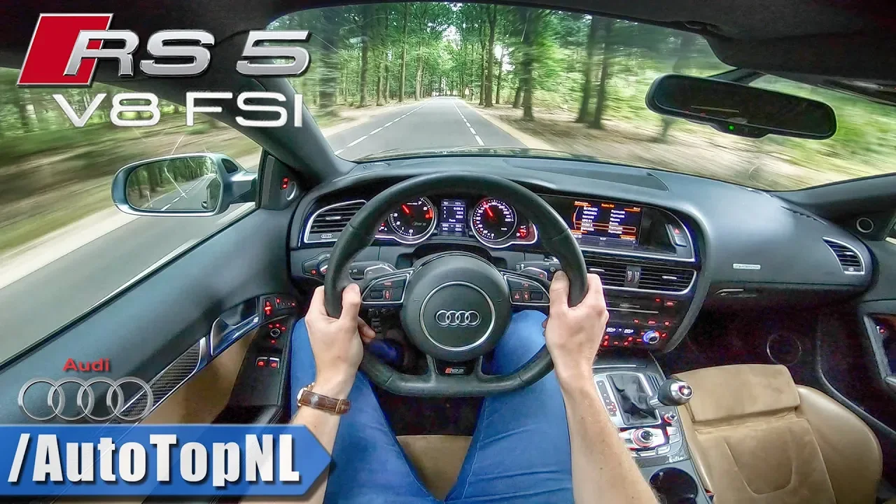 Audi RS5 4.2 V8 | LOUD! MTM Exhaust | POV Test Drive by AutoTopNL