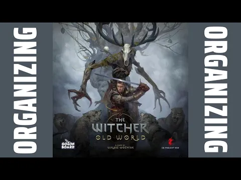 Organizing The Witcher: Old World (Deluxe All-In, Sleeved, Coin Capsules, No Lid Lift) SideGame LLC