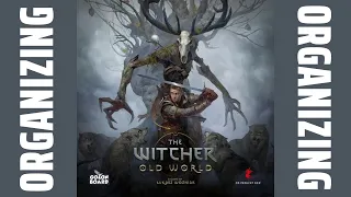 Organizing The Witcher: Old World (Deluxe All-In, Sleeved, Coin Capsules, No Lid Lift) SideGame LLC