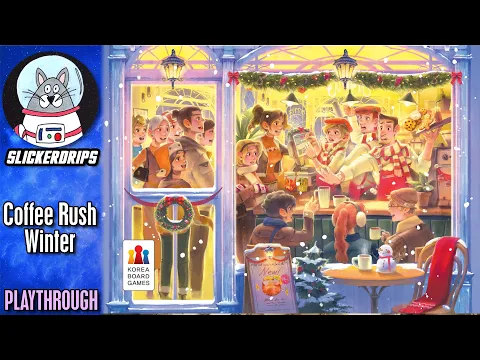 Coffee Rush Winter | Playthrough