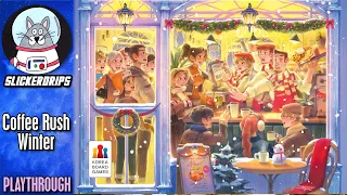 Coffee Rush Winter | Playthrough
