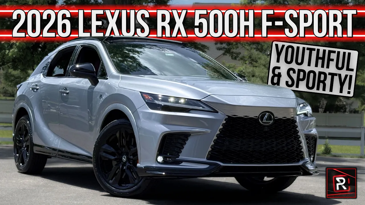 Not Your Grandma's Car! | 2026 Lexus RX 500h F-Sport Performance | Detailed Review