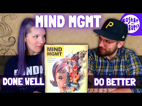 Mind Mgmt | Done Well Do Better | Board Game Review