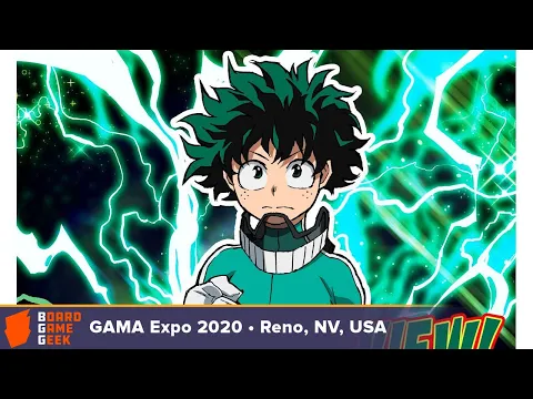 My Hero Academia Collectible Card Game — game preview at GAMA Expo 2020