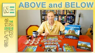 ABOVE AND BELOW Board Game Review Video