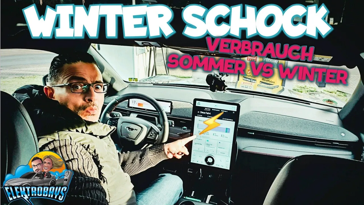Elektroauto Schock im Winter. Stadtverbrauch Sommer vs Winter
