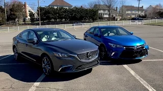 2017 Toyota Camry XSE VS. 2017 Mazda6 GT – Redline: Comparison