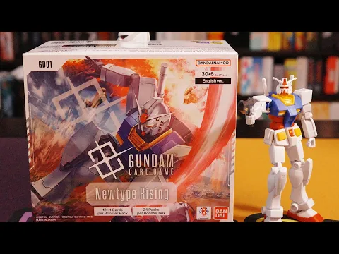 Gundam Card Game Box Battle! Unboxing + Sealed Gameplay (with @Tamanon)