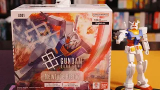 Gundam Card Game Box Battle! Unboxing + Sealed Gameplay (with @Tamanon)