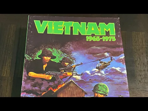 Vietnam 1965-1975 (Victory Games) - (Re)Unboxing The Original