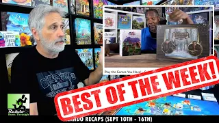 All my faves ARE BACK, BABY!!! | Rahdo Recaps the Board Game Week (Sept 10th-Sept 16th)