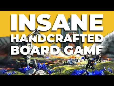 This Handmade Board Game is Ridiculous | Cysmic Unboxing