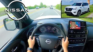 2021 Nissan Armada // POV Review & Test Drive (3D Binaural Audio)