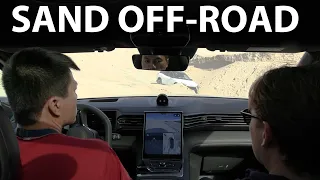 Off-roading in Nio ES8 with an instructor