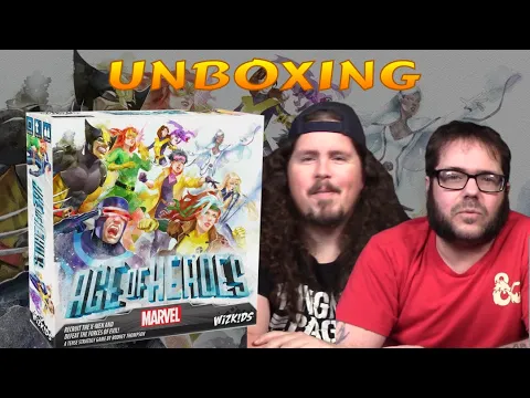 Marvel: Age Of Heroes (Unboxing) w/ Rob of Is That Right Gaming