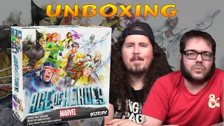 Marvel: Age Of Heroes (Unboxing) w/ Rob of Is That Right Gaming