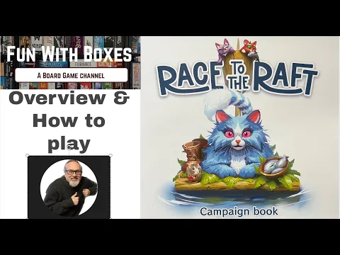 Race to the Raft Board Game | Deluxe Kickstarter | Overview and How to Play | City of Games