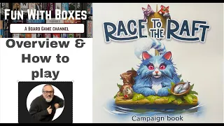 Race to the Raft Board Game | Deluxe Kickstarter | Overview and How to Play | City of Games