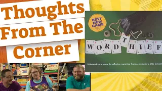 Wordthief Review *No Gameplay!* Thoughts From The Corner