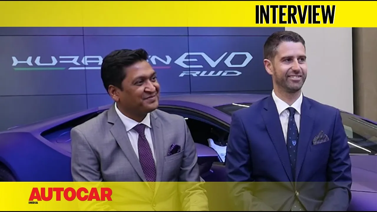 'Huracan RWD is the Lambo for purists' - Sharad Agarwal & Matteo Ortenzi | Interview | Autocar India