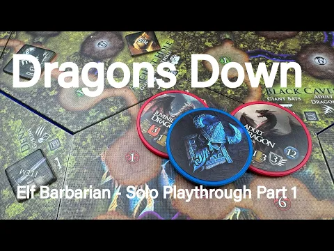 Dragons Down - Elf Barbarian Playthrough Part 1