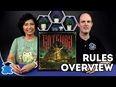 Gateway -  Deck Build, Bribe, Smash, Repeat. Board Game Rules Overview