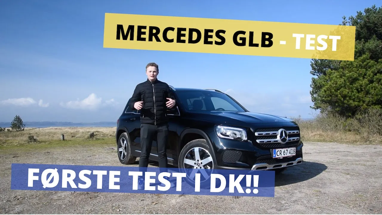 Mercedes GLB test - DE KAN BARE BLIVE VED MED AT LAVE NYE MODELLER
