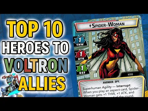 Top 10 Heroes in Marvel Champions to Voltron Allies