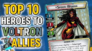 Top 10 Heroes in Marvel Champions to Voltron Allies