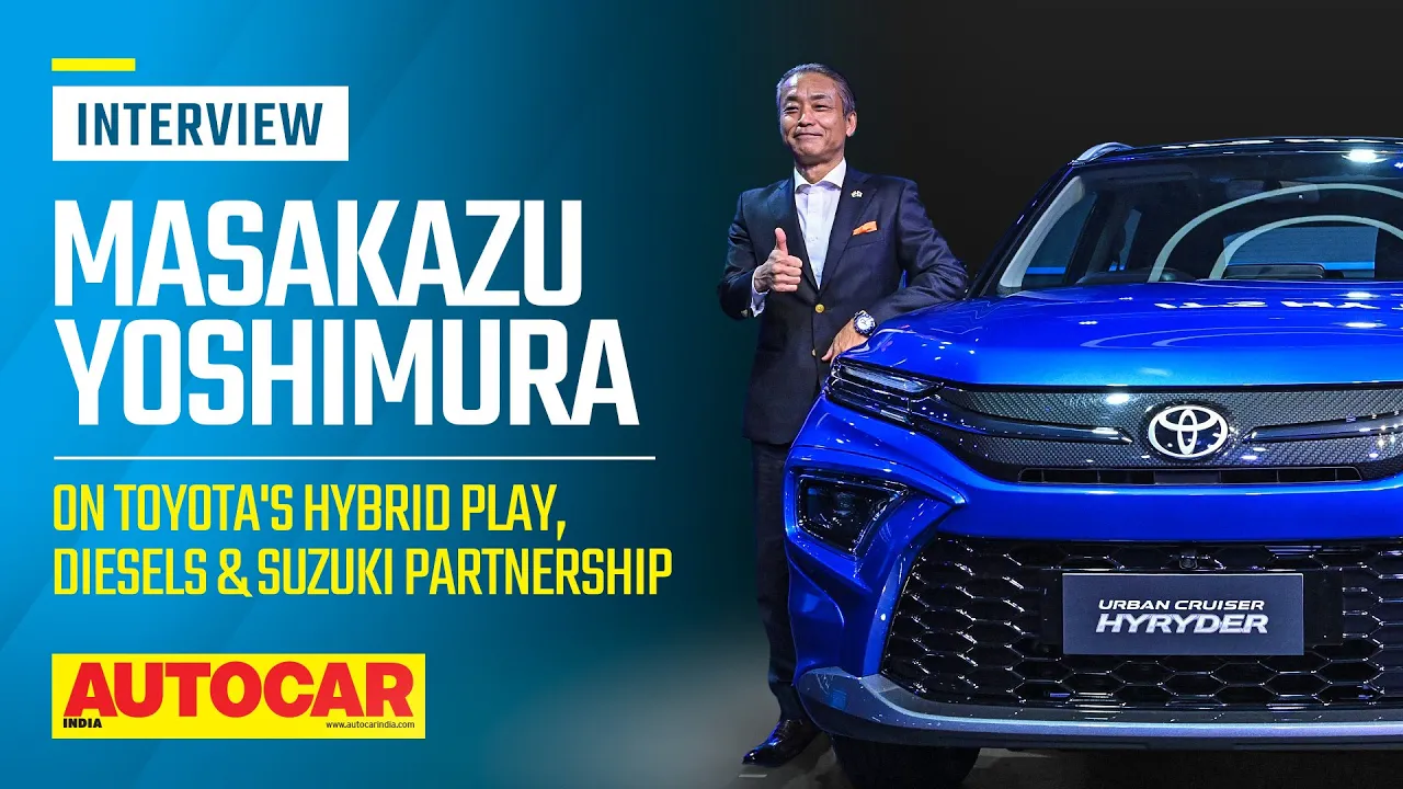 Toyota's hybrid push, Innova Crysta diesel sale & more - Masakazu Yoshimura | Q&A | Autocar India