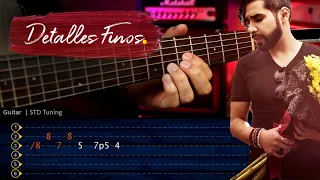 Detalles Finos - Christianvib Guitarra Acordes + TABS | (TEMA ORIGINAL) Cover Acustico