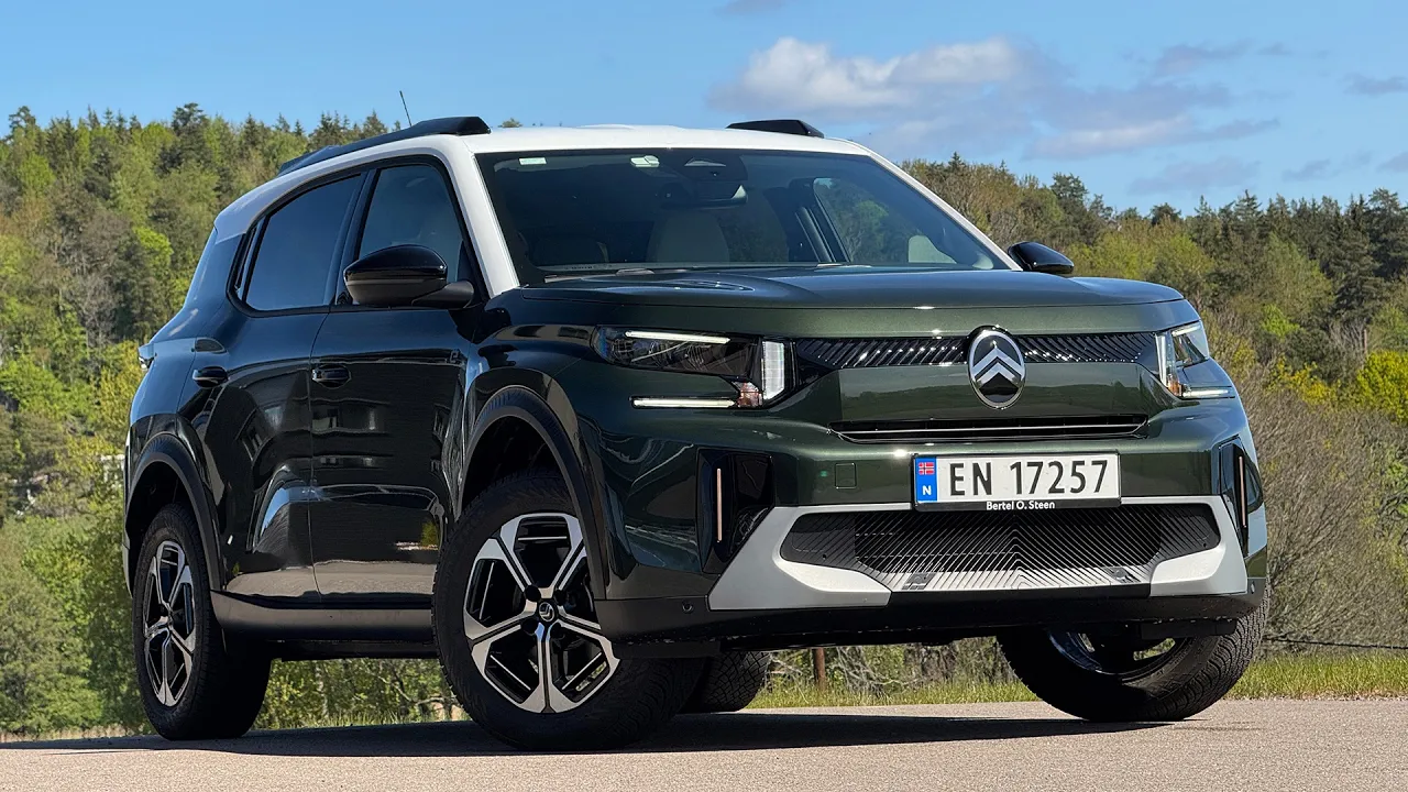 Test av Citroën ë-C3 Aircross: Mye plass for penga