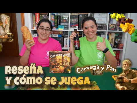 Cerveza y Pan. Tutorial completo y reseña del juego de elaboraciones de Maldito Games