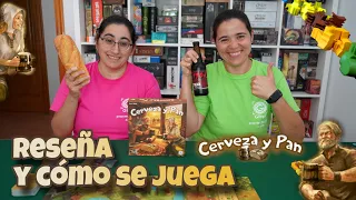Cerveza y Pan. Tutorial completo y reseña del juego de elaboraciones de Maldito Games
