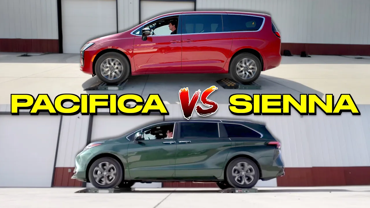 Chrysler Pacifica vs. Toyota Sienna: Which Is the BEST AWD Minivan?