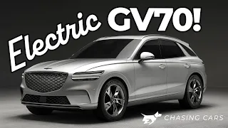 Genesis GV70 Electric 2022 details | Boost Mode, dual motors and 350kW charging | Chasing Cars