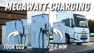 Brand New Kempower Truck & EV Charging Just Went Crazy: 1200kW MCS & 700A CCS