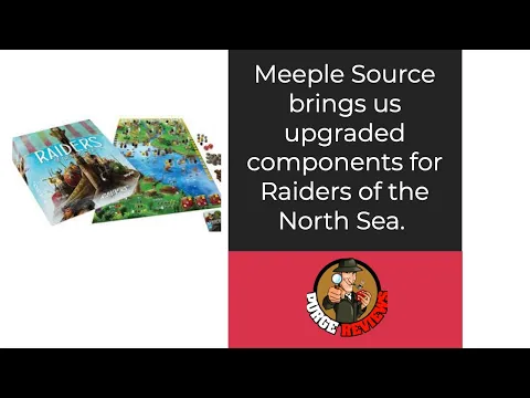 Raiders of the North Sea Meeple Source Upgrades by Purge Reviews