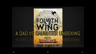 Dad vs Daughter - Fourth Wing: Rise of the Wingleader - Unboxing