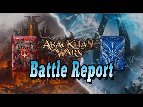 Arackhan Wars Gameplay! Head to Head Card Game | Prototype