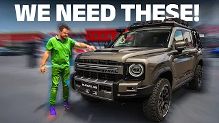 Driving the CRAZY Chinese cars we wish we got...in a car park! GWM, Wey, Haval, Tank...all driven