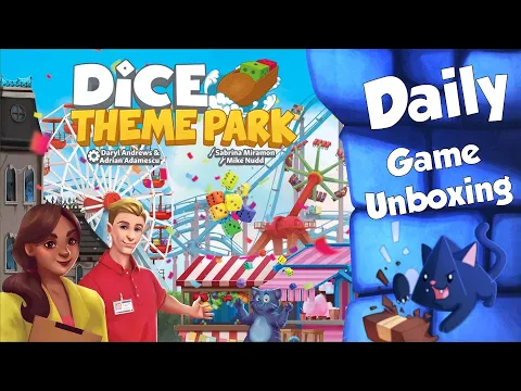 Dice Theme Park - Daily Game Unboxing