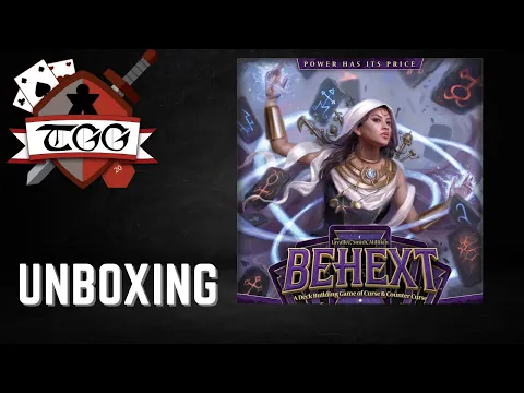 Behext Board Game Unboxing